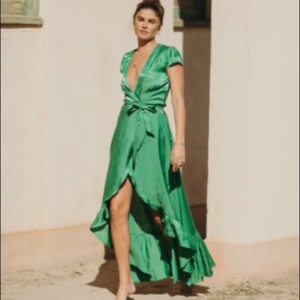 NWOT XIX palms deer valley wrap dress